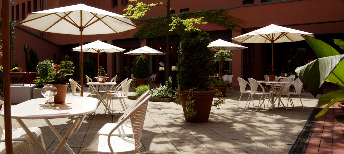 TRYP by Wyndham Hotel Halle/Saale Terrasse